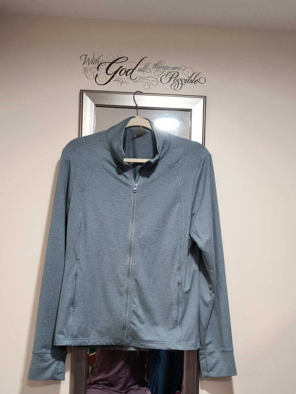Women’s Utility Full‑Zip Jacket in Slate Gray